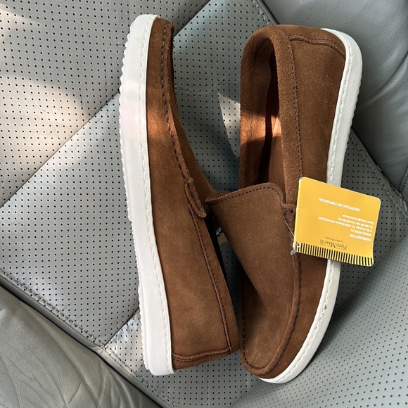 PIERO MASETTI LEATHER MOCCASIN SHOES SIZE 41 NWT main image 6